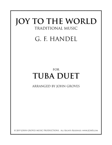 Joy To The World - Tuba Duet (arr. John Groves)