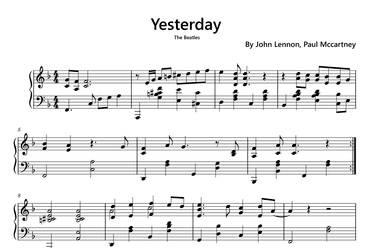 Yesterday (arr. Funtom)
