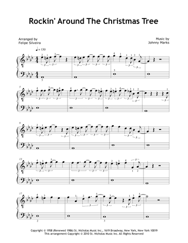 Rockin' Around The Christmas Tree (arr. Felipe Silveira)