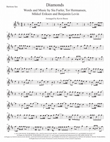 Diamonds (arr. Kevin Busse)