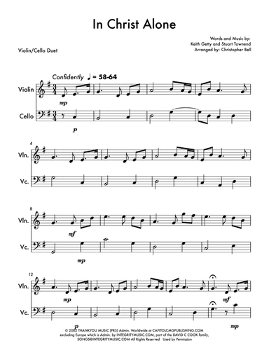 In Christ Alone (arr. Christopher Bell)