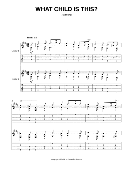 What Child Is This? (arr. Mark Phillips)