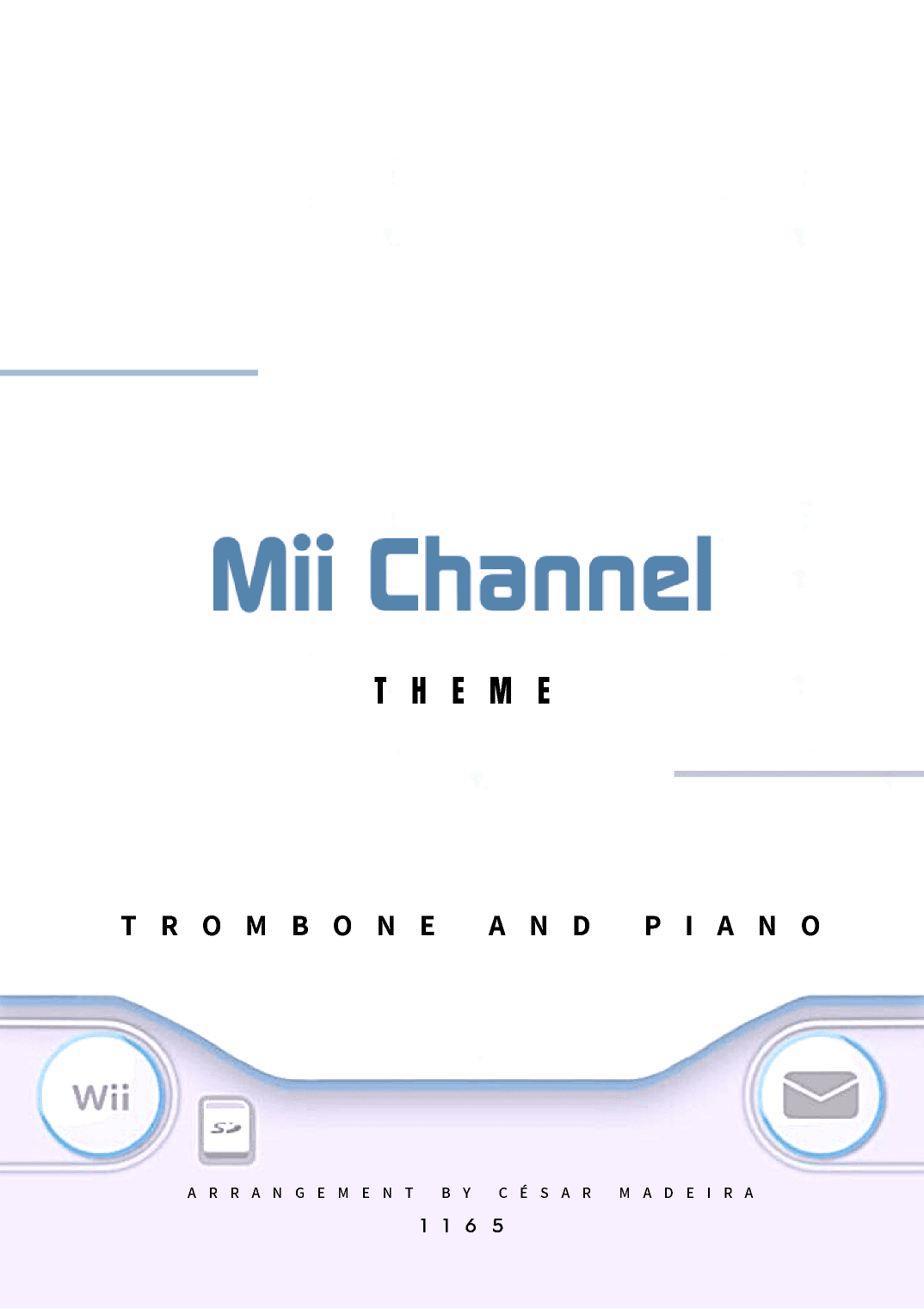 Mii Channel Theme (arr. César Madeira)