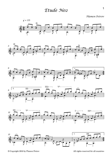 Etude No 2