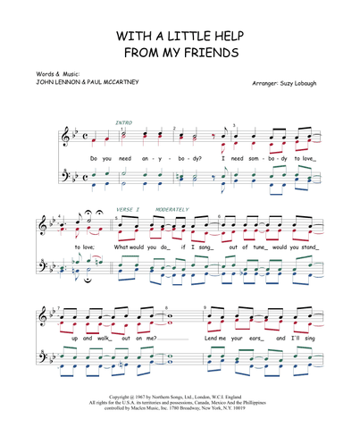 With A Little Help From My Friends (arr. Suzy Lobaugh)