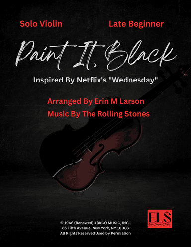 Paint It, Black (arr. Erin M. Larson)