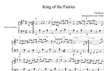 King Of The Fairies (arr. Gerry Nulty)