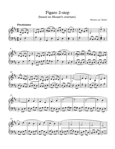 Figaro Two-step (arr. Paul Taylor)