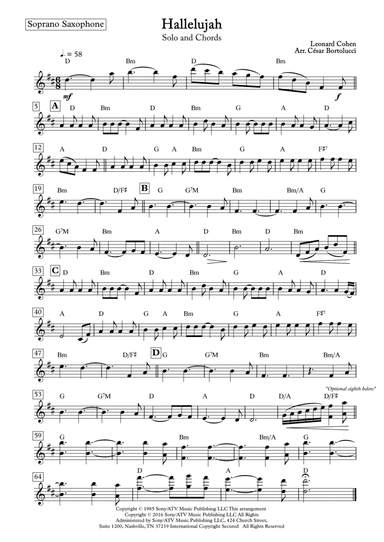 Hallelujah (arr. ACT Bortolucci)