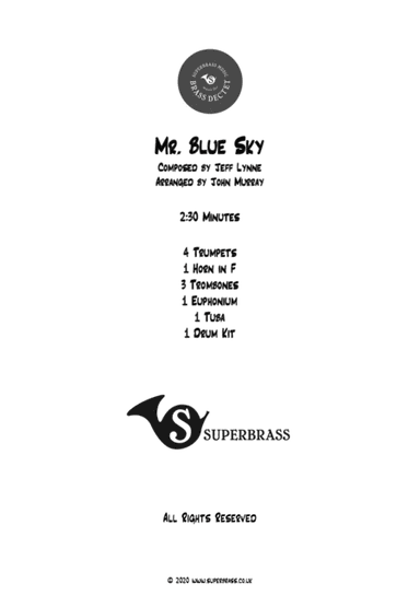 Mr. Blue Sky (arr. John Murray)