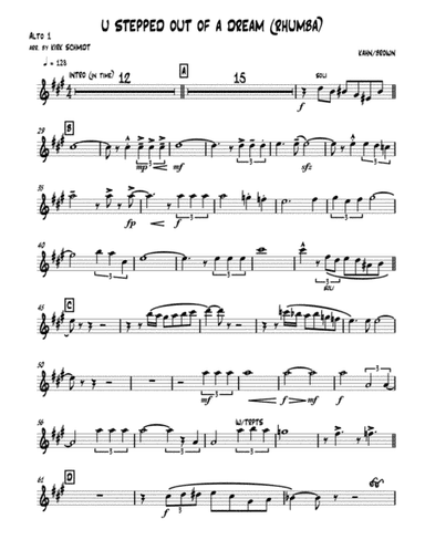 You Stepped Out Of A Dream (arr. Kirk Schmidt)