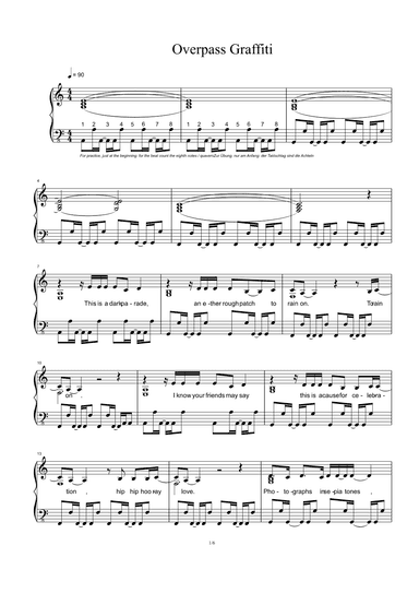 Overpass Graffiti (arr. Ed Sheeran)