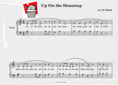 Up On the Housetop (arr. Mary M. Misiak)