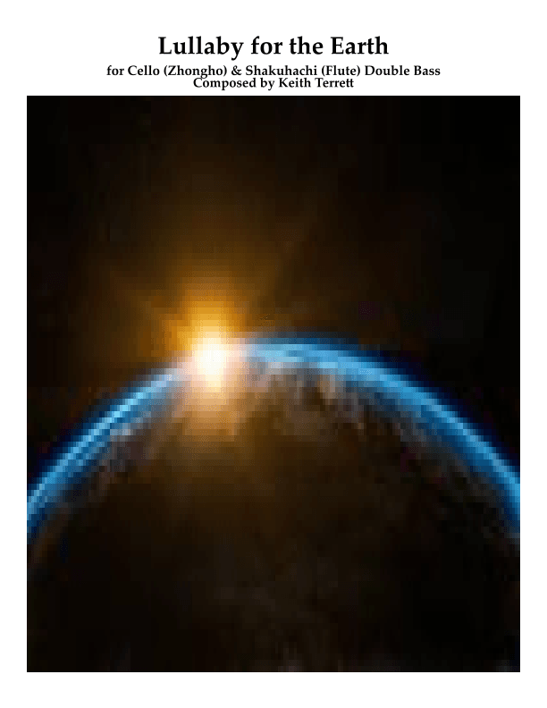 Lullaby for the Earth for Shakuhachi Flute, Cello & Keyboard