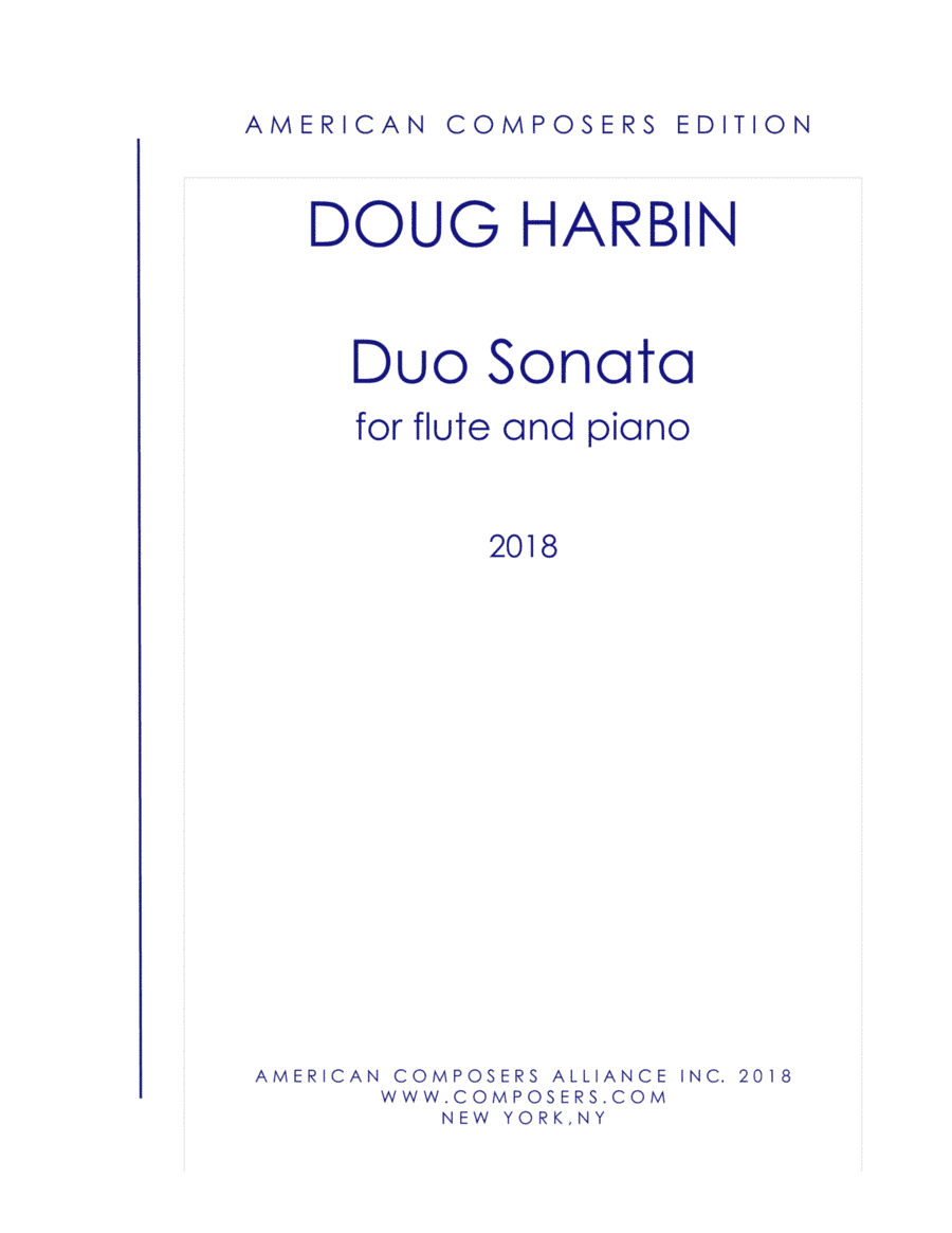 [Harbin] Duo Sonata for Flute and Piano