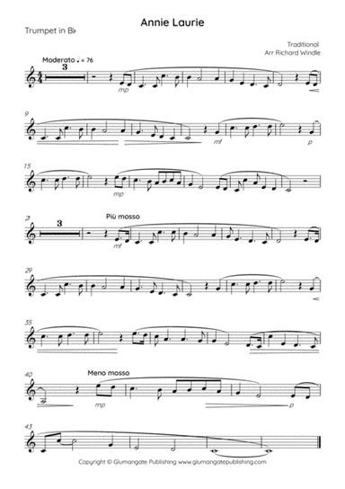 Annie Laurie (arr. Richard Windle)