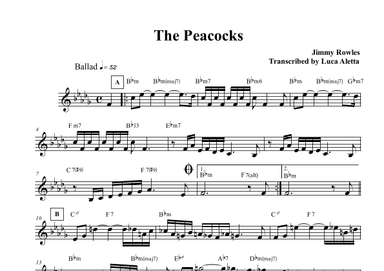 THE PEACOCKS