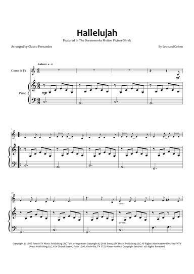 Hallelujah (arr. Glauco Fernandes)