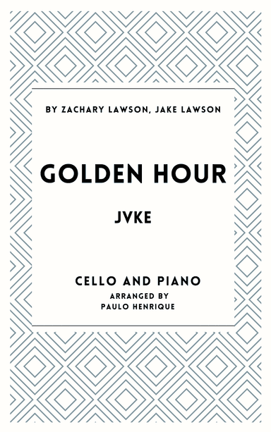 Golden Hour (arr. Paulo Henrique)