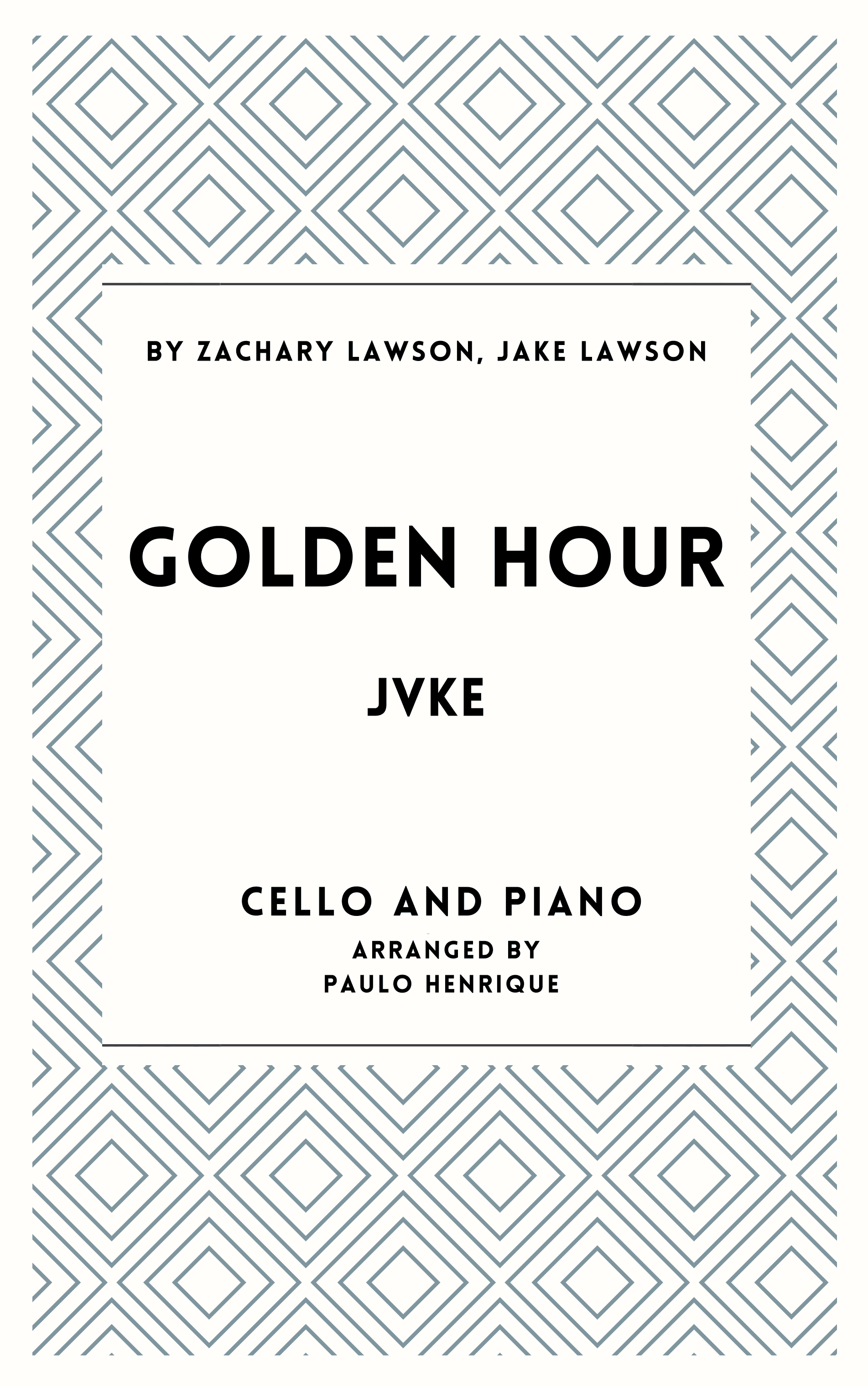 Golden Hour (arr. Paulo Henrique)