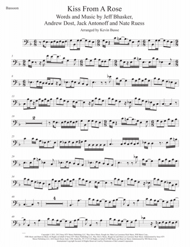Kiss From A Rose (arr. Kevin Busse)