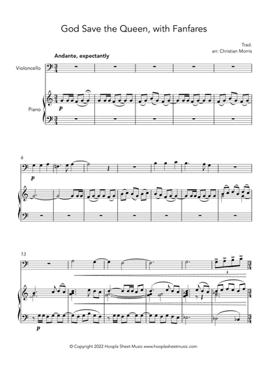 God Save the Queen, with Fanfares (arr. Christian Morris)