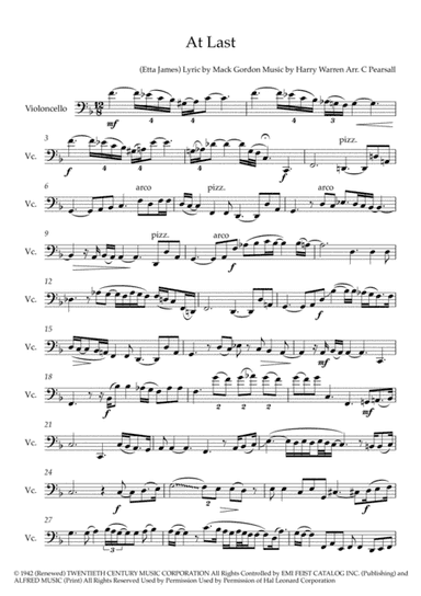 At Last (arr. Caroline Pearsall)