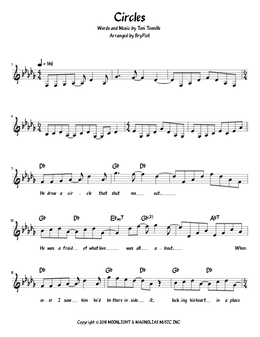 Circles (arr. BryPiot)