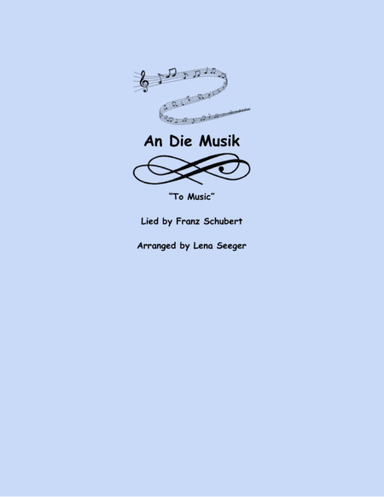 An die Musik (arr. Lena Seeger)