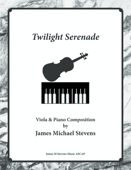 Twilight Serenade - Viola & Piano
