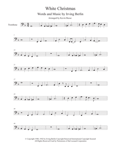 White Christmas (arr. Kevin Busse)