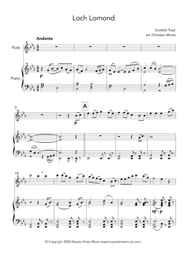 Loch Lomond (arr. Christian Morris)