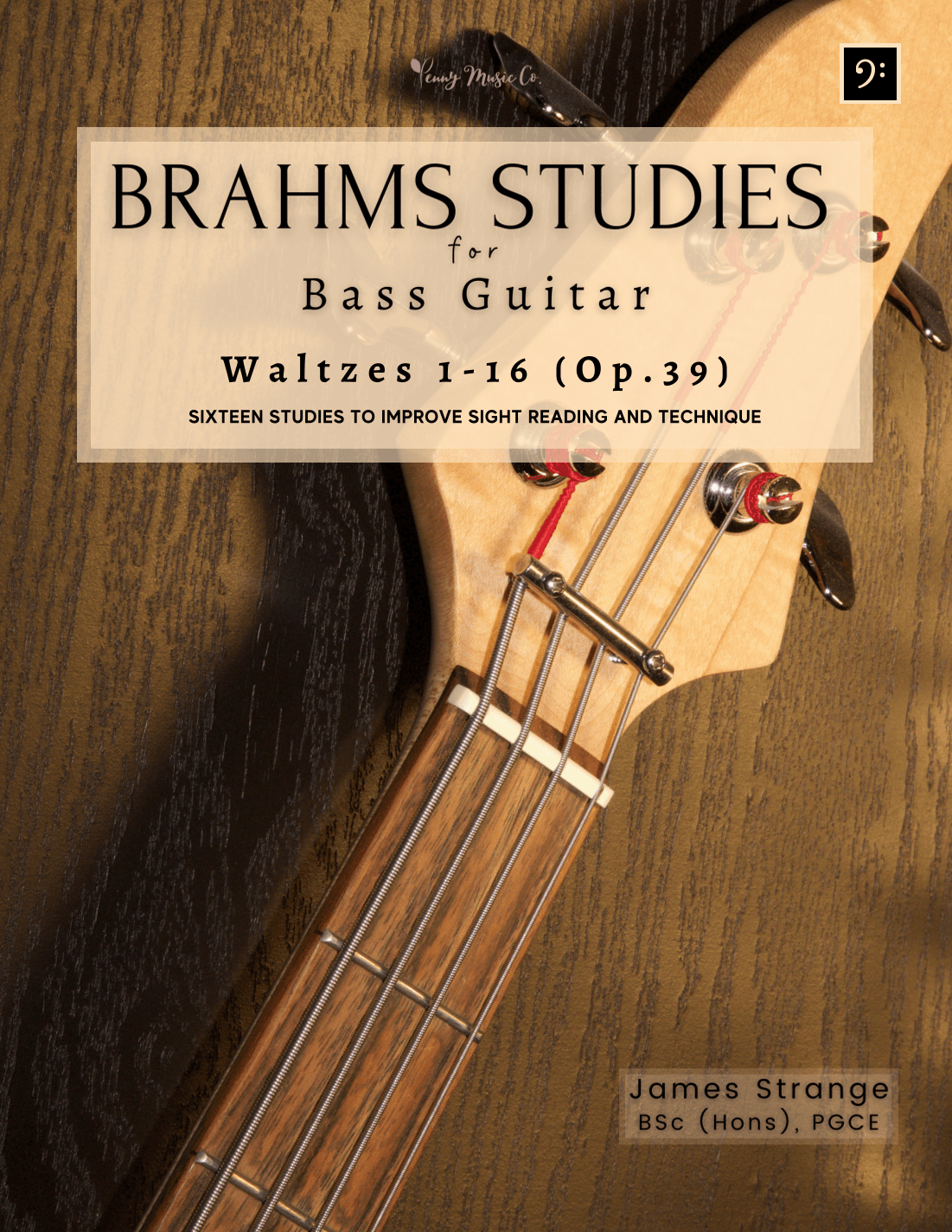 Brahms Studies for Bass Guitar - 16 Waltzes, Op.39 (arr. James Strange)