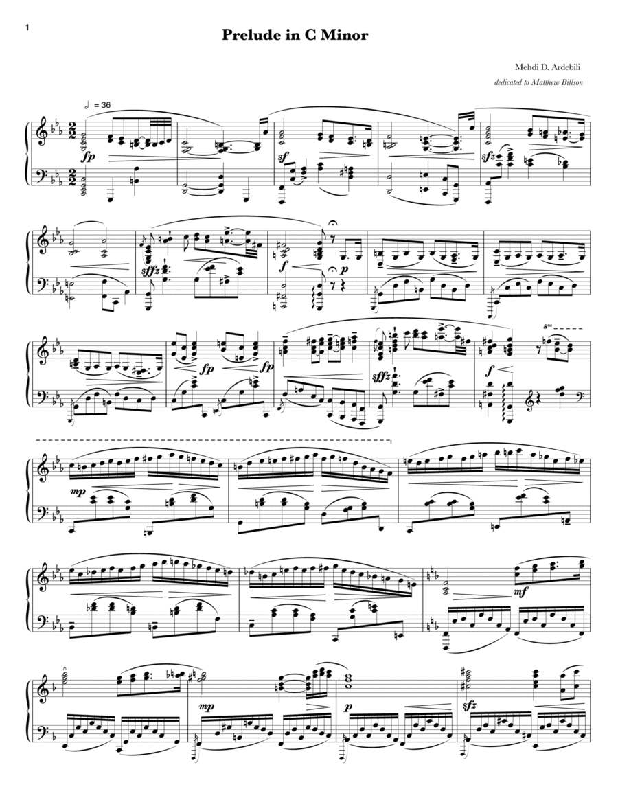 Prelude in C Minor