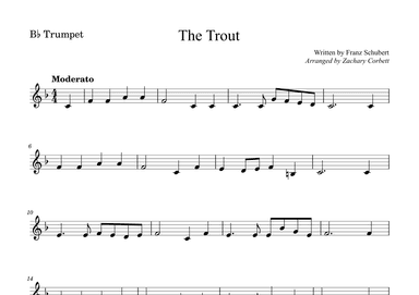 The Trout (arr. Zachary Corbett)