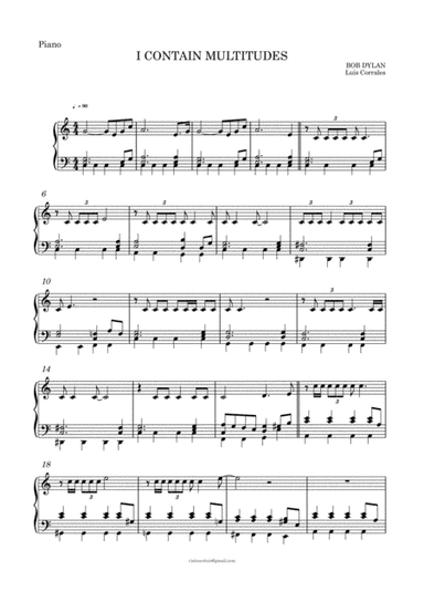 I Contain Multitudes (arr. Luis Corales)