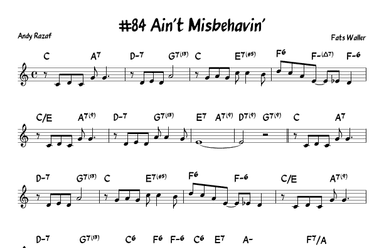 Ain't Misbehavin' (arr. John Fries)