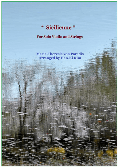 Paradis Siciliano (For S.Vn and Strings) (arr. Han-Ki Kim)