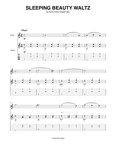 Sleeping Beauty Waltz (arr. Mark Phillips)