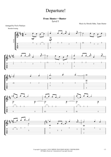 Departure! (arr. Pavlo Pakshyn)