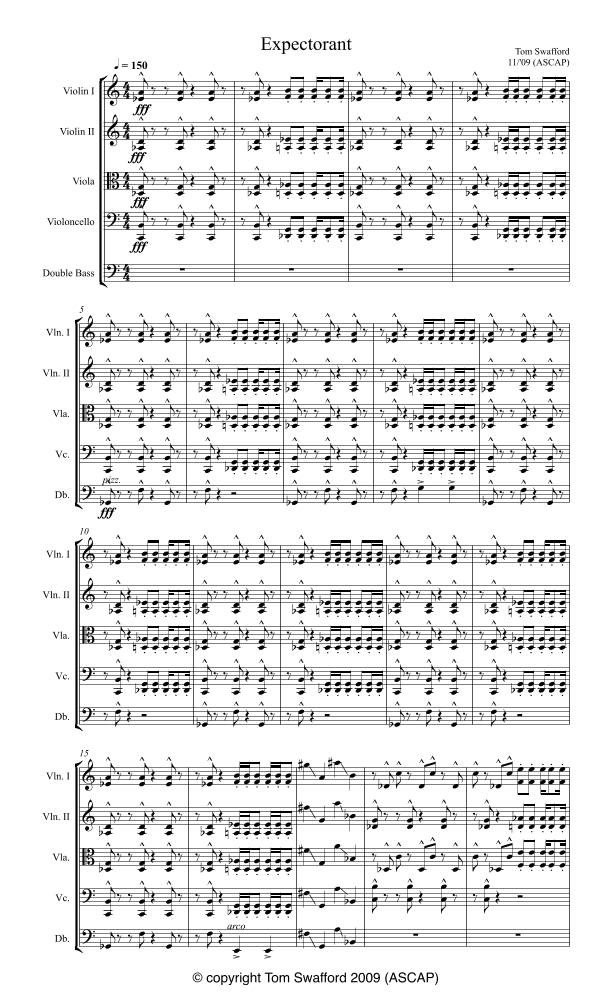 Expectorant for string ensemble