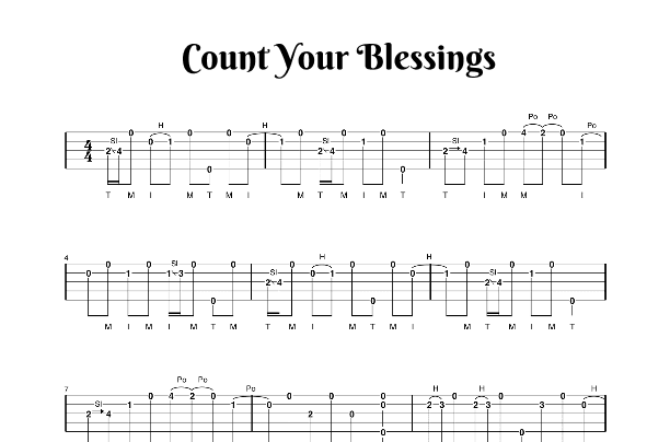 Count Your Blessings (arr. Charles Linton)