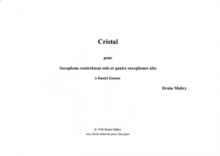 Cristal (score)