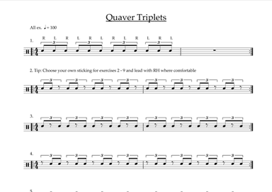 Quaver Triplets