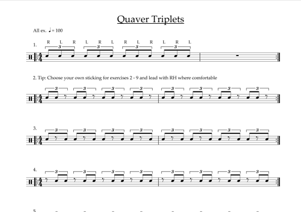 Quaver Triplets