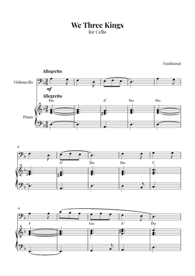 We Three Kings (arr. GDJ)