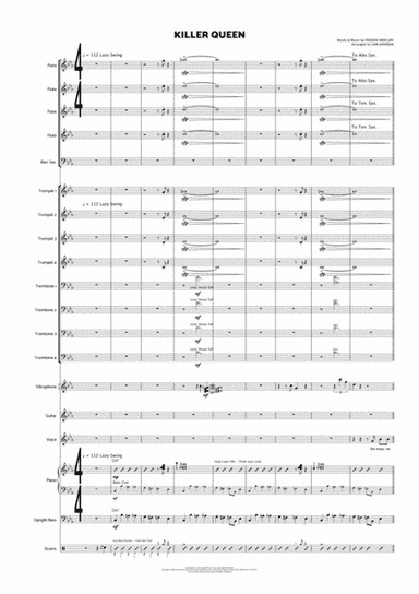 Killer Queen (arr. Sam Johnson)