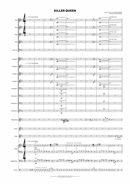 Killer Queen (arr. Sam Johnson)