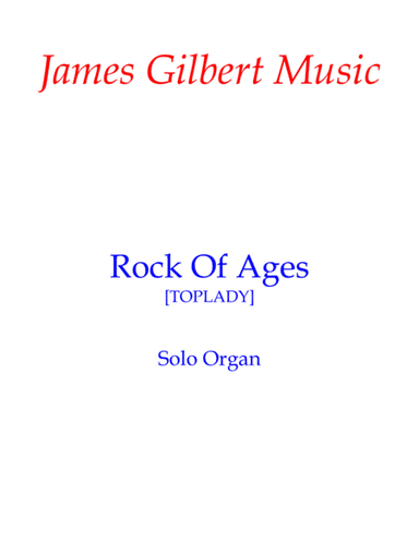 Rock Of Ages (arr. James Gilbert)