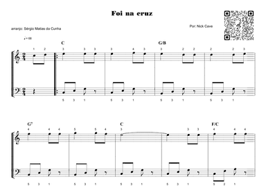 Foi Na Cruz (arr. Sérgio Matias da Cunha)